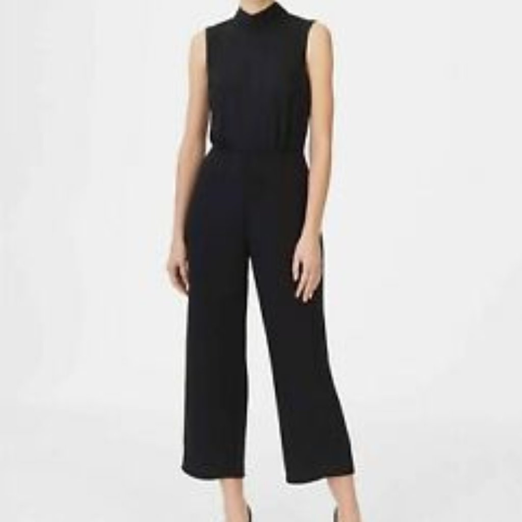 Nwt Club Monaco Black Symone Jumpsuit Size 2